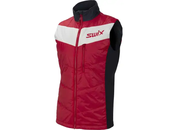 Swix Surmount Primaloft pánská vesta Fiery Red